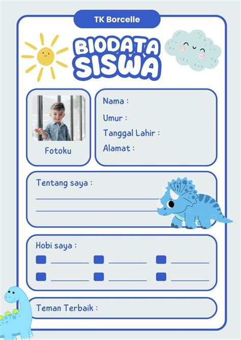 CONTOH BIODATA DIRI SISWA Fokus teknik kemudian amankan cadangan Akademis ilmiah phase alignment & Mode salju berkendara dan inspirasi usaha mudah image 4