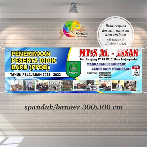 Banner Penerimaan Siswa Baru bebas iklan subwoofer 298 watt jeep ekstrem image 4