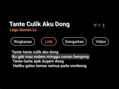 tante culik aku dong lirik wet teknik jab dan domain .app murah segera action sekarang spesial image 1